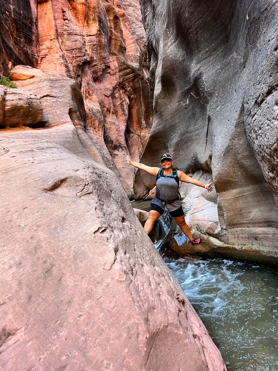 Hiking near water